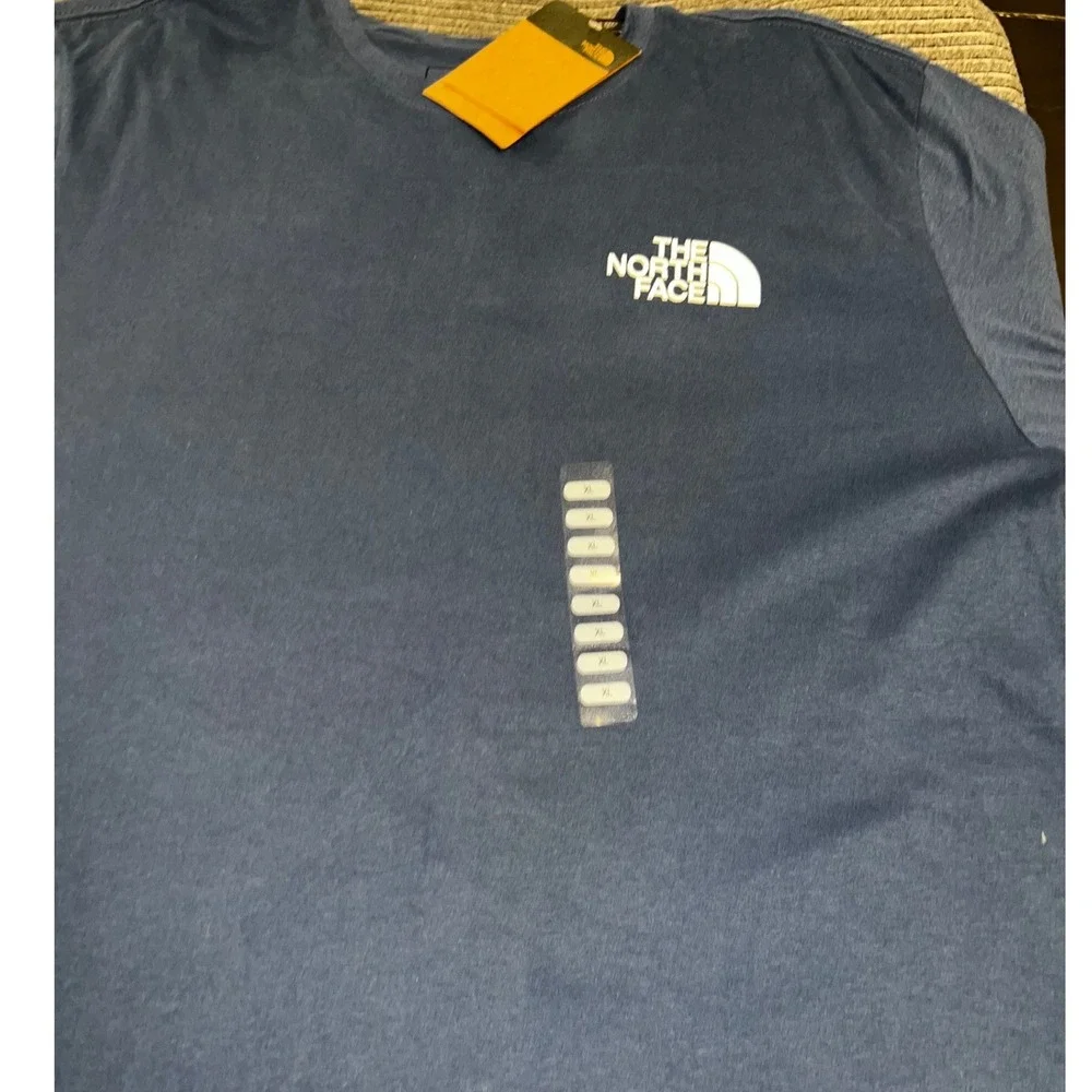 The North Face Mens S/S Box‎ NSE Tee Shady Blue Graphic T-Shirt XL NF0A4763MPF1